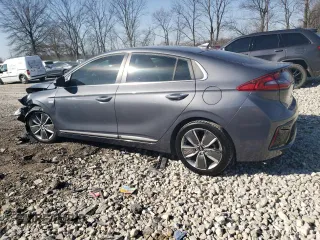 2018 Hyundai Ioniq Limited with VIN KMHC05LC9JU065077, listed as a Copart auction lot 48663555 with 179,075 mi miles and Salvage title. Bid and sale history available at DreamBid. Image 2.