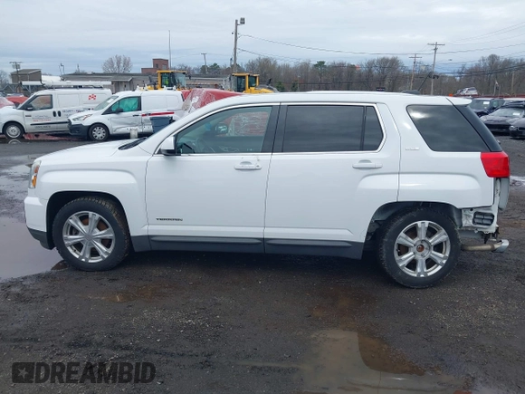 2017 GMC Terrain SLE with VIN 2GKFLSEK9H6108809, listed as a IAAI auction lot 41920682 with 91,574 mi miles. Bid and sale history available at carsss.com. Image 14.