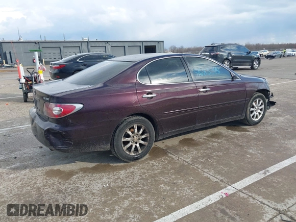 2004 Lexus ES 350 with VIN JTHBA30G445053215, listed as a IAAI auction lot 41683348 with 304,995 mi miles and . Bid and sale history available at DreamBid. Image 4.