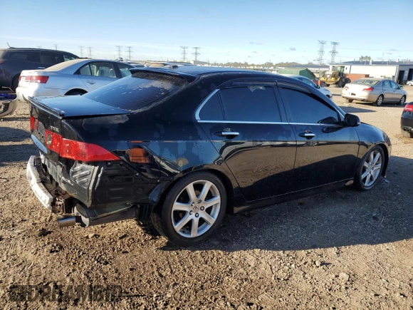 2006 Acura TSX Navi with VIN JH4CL95916C014558, listed as a Copart auction lot 75290304 with 221,520 mi miles and Salvage title. Bid and sale history available at DreamBid. Image 3.
