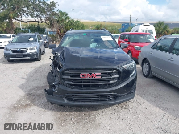 2019 GMC Terrain SLE with VIN 3GKALMEV0KL378319, listed as a IAAI auction lot 40805830 with 94,544 mi miles. Bid and sale history available at carsss.com. Image 12.