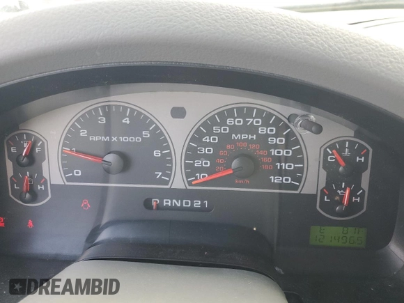 2008 Ford F-150 STX with VIN 1FTRX14W48FA50562, listed as a Copart auction lot 56163265 with 121,496 mi miles and Clean title. Bid and sale history available at DreamBid. Image 9.