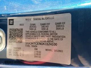 2019 Chevrolet Colorado 4WD LT with VIN 1GCHTCEN1K1124100, listed as a Copart auction lot 48558675 with 25,865 mi miles and Salvage Title. Bid and sale history available at carsss.com. Image 12.
