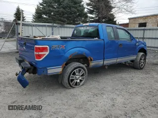 2014 Ford F-150 XL with VIN 1FTFX1EF9EKF67215, listed as a Copart auction lot 51594605 with 184,079 mi miles and Salvage Title. Bid and sale history available at carsss.com. Image 3.