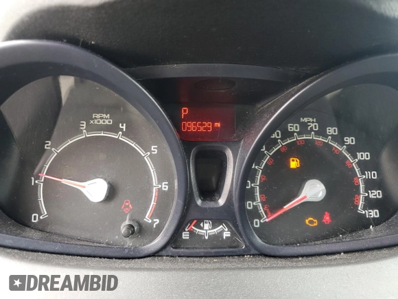 2011 Ford Fiesta S with VIN 3FADP4AJ4BM171416, listed as a Copart auction lot 56714885 with 96,529 mi miles and Salvage title. Bid and sale history available at DreamBid. Image 9.