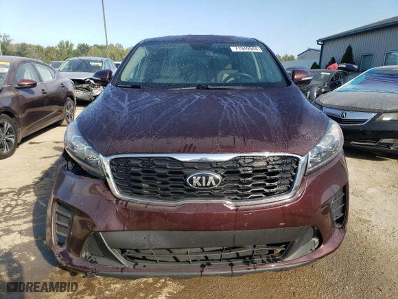 2020 Kia Sorento LX with VIN 5XYPGDA35LG691941, listed as a Copart auction lot 71949944 with 70,753 mi miles and Non Repairable. Bid and sale history available at carsss.com. Image 5.