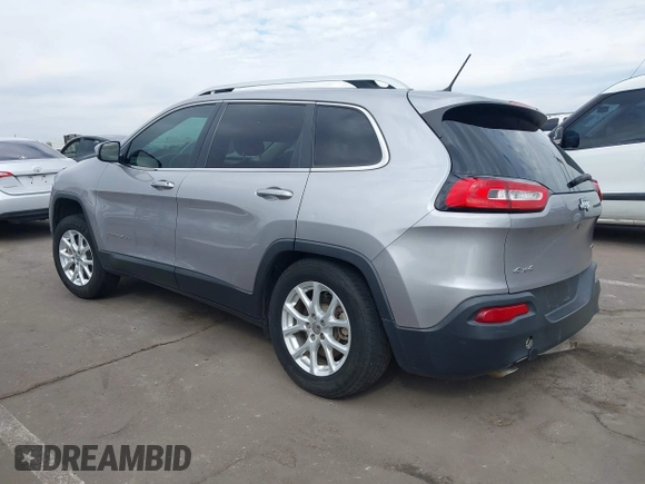 2018 Jeep Cherokee Latitude Tech Connect with VIN 1C4PJMCB7JD501896, listed as a IAAI auction lot 41872851 with 99,165 mi miles. Bid and sale history available at carsss.com. Image 3.