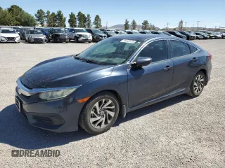 2017 Honda Civic EX z VIN 19XFC2F72HE001543, wystawiony jako Copart lot #56400515 z przebiegiem 70 781 mil mil oraz Szkoda całkowita • Salvage title. Historia ofert i sprzedaży dostępna na DreamBid. Obrazek 1.