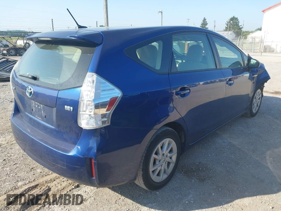 2013 Toyota Prius Two with VIN JTDZN3EU7D3240981, listed as a IAAI auction lot 42573319 with 250,362 mi miles and . Bid and sale history available at DreamBid. Image 4.