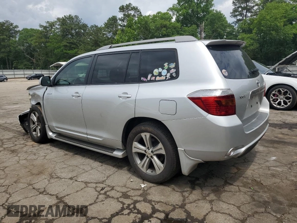 2008 Toyota Highlander Sport z VIN JTEDS43A282066357, wystawiony jako Copart lot #56776585 z przebiegiem 161 994 mil mil oraz Szkoda całkowita • Salvage title. Historia ofert i sprzedaży dostępna na DreamBid. Obrazek 2.