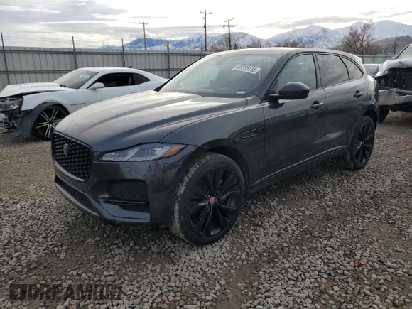 2023 Jaguar F-Pace S z VIN SADCJ2EX4PA710409, wystawiony jako Copart lot #45755115 z przebiegiem 17 083 mil mil oraz Szkoda całkowita • Salvage title. Historia ofert i sprzedaży dostępna na DreamBid. Obrazek 1.