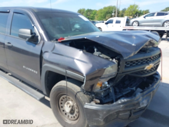 2014 Chevrolet Silverado 1500 Work Truck with VIN 1GCRCPEH0EZ268667, listed as a IAAI auction lot 41779641 with 91,097 mi miles. Bid and sale history available at carsss.com. Image 6.