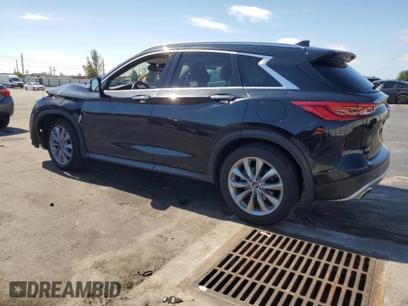 2021 Infiniti QX50 Essential с VIN 3PCAJ5CB3MF104596, выставлен на аукционе Copart как лот 56932595 с пробегом 39 058 миль миль и На запчасти • Non repairable. История ставок и продаж доступна на DreamBid. Изображение 2.