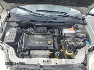 2007 Chevrolet Aveo LT with VIN KL1TG56687B114450, listed as a Copart auction lot 53069435 with 150,469 mi miles and Salvage title. Bid and sale history available at DreamBid. Image 12.