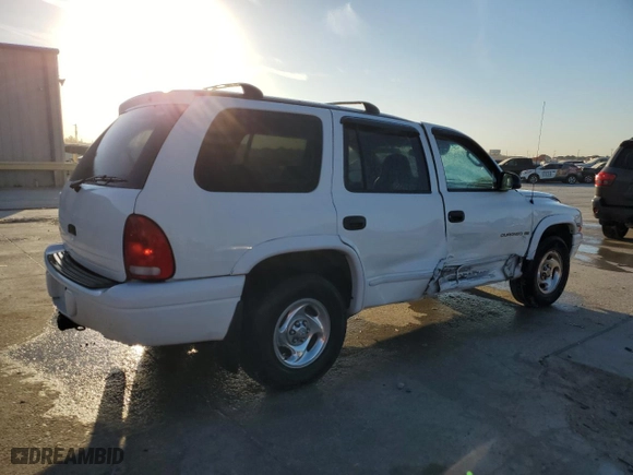 1999 Dodge Durango with VIN 1B4HR28Y0XF585214, listed as a Copart auction lot 77665824 with 126,150 mi miles and Salvage Title. Bid and sale history available at carsss.com. Image 3.