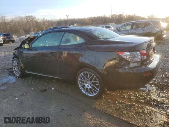 2010 Lexus IS 350 C с VIN JTHFE2C28A2502683, выставлен на аукционе Copart как лот 80635084 с пробегом Не указан миль и На запчасти • Non repairable. История ставок и продаж доступна на DreamBid. Изображение 2.