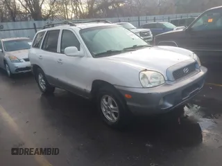 2003 Hyundai Santa Fe GLS with VIN KM8SC73D53U346562, listed as a IAAI auction lot 41706515 with 192,883 mi miles. Bid and sale history available at carsss.com. Image 1.