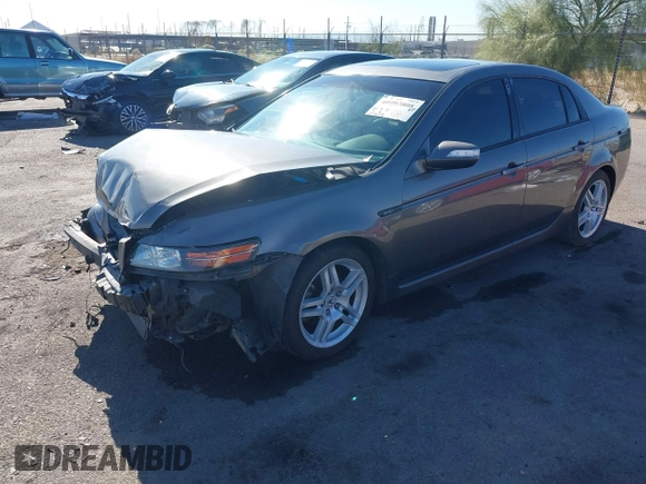 2008 Acura TL with VIN 19UUA66268A008704, listed as a IAAI auction lot 40993808 with 139,654 mi miles. Bid and sale history available at carsss.com. Image 2.