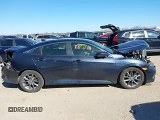 2019 Honda Civic Sedan EX with VIN JHMFC1F31KX005256, listed as a IAAI auction lot 41765551 with 80,897 mi miles. Bid and sale history available at carsss.com. Image 13.
