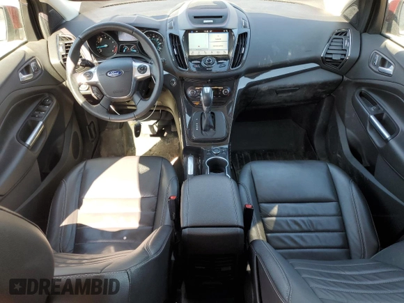 2016 Ford Escape Titanium with VIN 1FMCU9J91GUC59372, listed as a Copart auction lot 50614645 with 97,433 mi miles and Salvage Title. Bid and sale history available at carsss.com. Image 8.