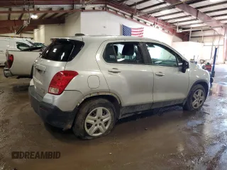 2016 Chevrolet Trax LS with VIN KL7CJKSB3GB603203, listed as a Copart auction lot 47664325 with 128,458 mi miles and Clean Title. Bid and sale history available at carsss.com. Image 3.