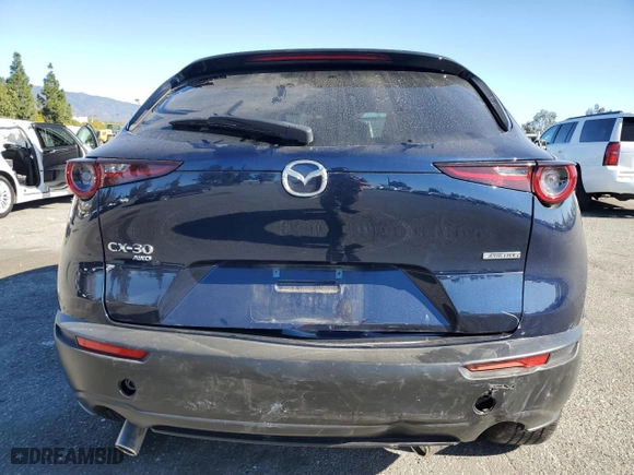 2022 Mazda CX-30 2.5 S Select Package with VIN 3MVDMBBL0NM458035, listed as a Copart auction lot 87028784 with 27,870 mi miles and Salvage Title. Bid and sale history available at carsss.com. Image 6.