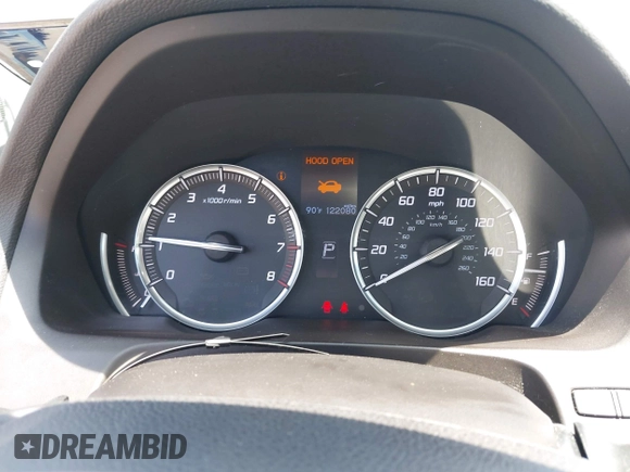 2015 Acura TLX with VIN 19UUB1F36FA028165, listed as a IAAI auction lot 42462426 with 122,080 mi miles and . Bid and sale history available at DreamBid. Image 7.