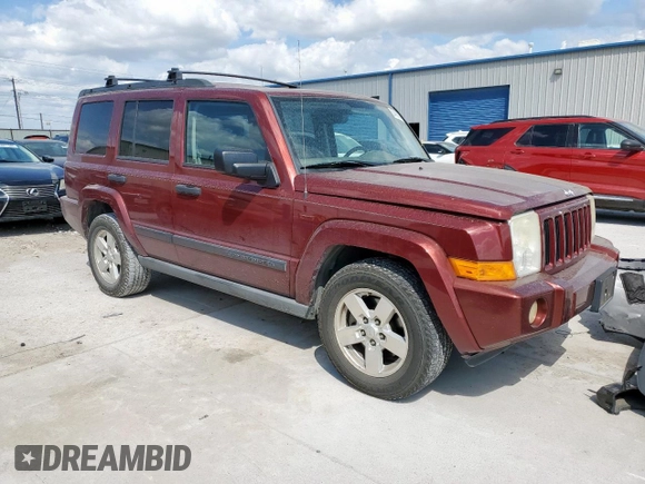 2006 Jeep Commander with VIN 1J8HH48N06C369122, listed as a Copart auction lot 50491065 with 123,692 mi miles and Clean Title. Bid and sale history available at carsss.com. Image 4.