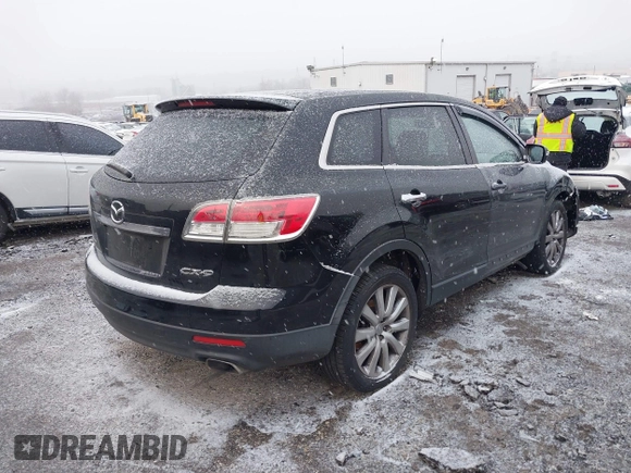 2008 Mazda CX-9 Grand Touring with VIN JM3TB38V680138590, listed as a IAAI auction lot 41344903 with 176,500 mi miles. Bid and sale history available at carsss.com. Image 4.