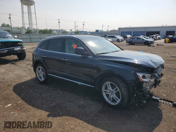 2015 Audi Q5 Premium Plus with VIN WA1LFAFP7FA131185, listed as a Copart auction lot 59782215 with 164,907 mi miles and Salvage title. Bid and sale history available at DreamBid. Image 4.