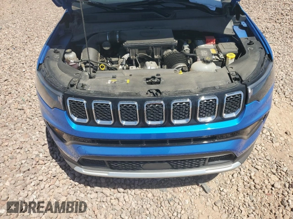 2024 Jeep Compass Limited z VIN 3C4NJDCN4RT593203, wystawiony jako Copart lot #54519135 z przebiegiem 15 804 mil mil oraz Szkoda całkowita • Salvage title. Historia ofert i sprzedaży dostępna na DreamBid. Obrazek 12.
