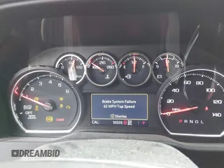 2021 Chevrolet Silverado 1500 LT Trail Boss with VIN 1GCPYFED3MZ310697, listed as a IAAI auction lot 41665486 with 50,335 mi miles and . Bid and sale history available at DreamBid. Image 7.
