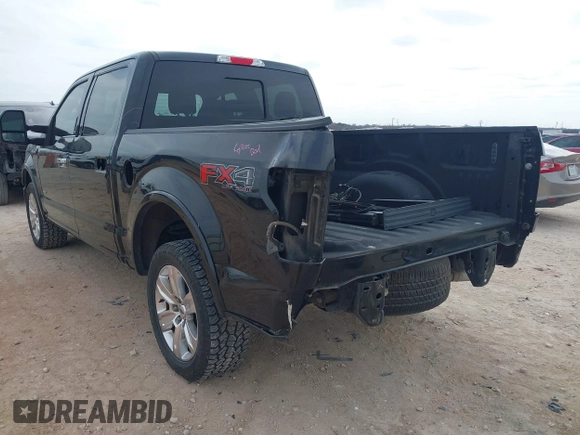 2015 Ford F-150 XLT with VIN 1FTEW1EG9FFA10161, listed as a IAAI auction lot 41620653 with 62,682 mi miles. Bid and sale history available at carsss.com. Image 6.