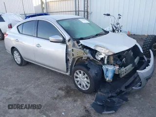 2019 Nissan Versa SV with VIN 3N1CN7AP7KL875152, listed as a IAAI auction lot 41406896 with 74,706 mi miles and . Bid and sale history available at DreamBid. Image 1.