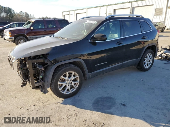 2018 Jeep Cherokee Latitude Plus with VIN 1C4PJLLB0JD512054, listed as a Copart auction lot 46856135 with 171,658 mi miles and Salvage Title. Bid and sale history available at carsss.com. Image 1.