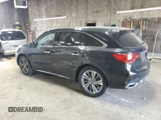 2017 Acura MDX Technology with VIN 5FRYD4H52HB016419, listed as a Copart auction lot 59323645 with 106,206 mi miles and Salvage title. Bid and sale history available at DreamBid. Image 2.