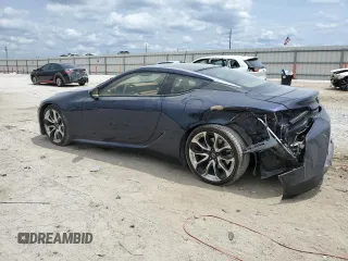 2021 Lexus LC 500h с VIN JTHBP5AY2MA100332, выставлен на аукционе Copart как лот 56463145 с пробегом 33 589 миль миль и Списание • Salvage title. История ставок и продаж доступна на DreamBid. Изображение 2.