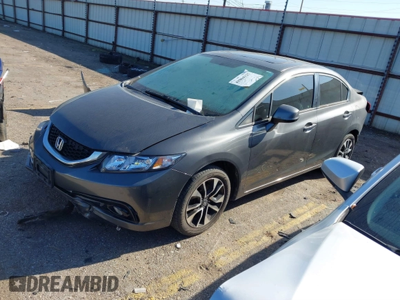 2013 Honda Civic EX-L with VIN 2HGFB2F90DH532244, listed as a IAAI auction lot 41864125 with 149,114 mi miles and . Bid and sale history available at DreamBid. Image 18.