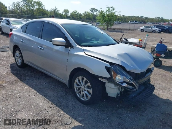 2018 Nissan Sentra SV with VIN 3N1AB7AP2JY213464, listed as a IAAI auction lot 41931871 with 55,065 mi miles. Bid and sale history available at carsss.com. Image 1.