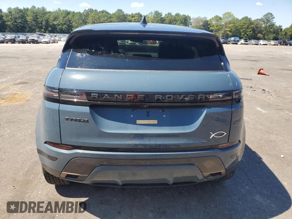 2024 Land Rover Range Rover Evoque Dynamic SE with VIN SALZL2FX8RH244744, listed as a Copart auction lot 73211534 with 6,247 mi miles and Salvage Title. Bid and sale history available at carsss.com. Image 6.