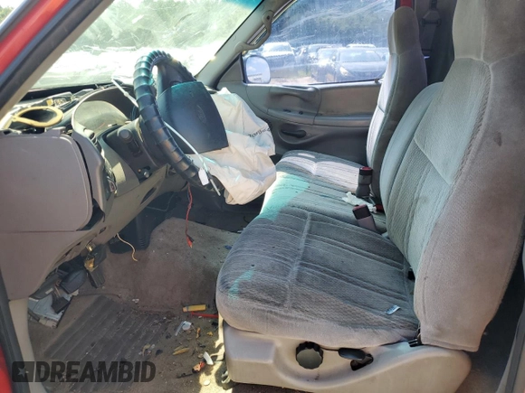 1997 Ford F-150 XL with VIN 1FTDF08W4VKC28068, listed as a Copart auction lot 68435244 with 247,677 mi miles and Salvage Title. Bid and sale history available at carsss.com. Image 7.