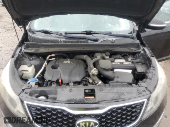 2012 Kia Sportage SX with VIN KNDPCCA60C7280931, listed as a Copart auction lot 60897545 with 136,903 mi miles and Salvage title. Bid and sale history available at DreamBid. Image 12.