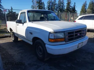 1995 Ford F-150 with VIN 1FTDF15Y9SNA78612, listed as a IAAI auction lot 41563310 with 209,753 mi miles. Bid and sale history available at carsss.com. Image 1.