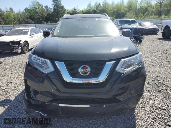2019 Nissan Rogue SV with VIN JN8AT2MV2KW384610, listed as a Copart auction lot 52043625 with 54,054 mi miles and Salvage Title. Bid and sale history available at carsss.com. Image 5.