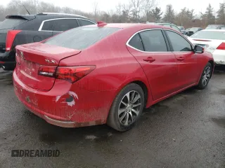 2017 Acura TLX with VIN 19UUB1F33HA009981, listed as a Copart auction lot 48927265 with 172,711 mi miles and Salvage Title. Bid and sale history available at carsss.com. Image 3.