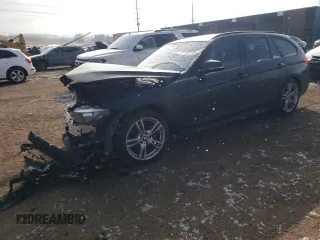 2014 BMW 3 Series 328d xDrive with VIN WBA3K5C55EK300136, listed as a Copart auction lot 45818295 with 110,964 mi miles and Salvage title. Bid and sale history available at DreamBid. Image 1.