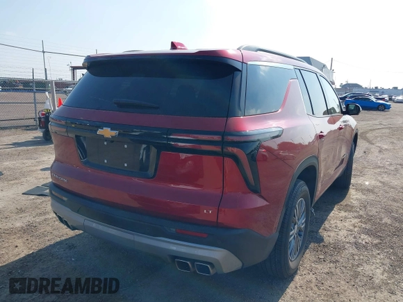 2024 Chevrolet Traverse FWD LT with VIN 1GNERGKS4RJ141560, listed as a IAAI auction lot 41190718 with 8,286 mi miles and . Bid and sale history available at DreamBid. Image 4.