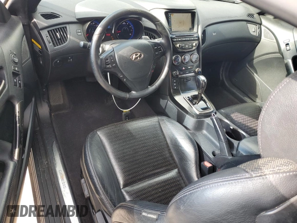 2013 Hyundai Genesis Coupe R-Spec with VIN KMHHU6KJ1DU096070, listed as a Copart auction lot 60842815 with 99,667 mi miles and Salvage title. Bid and sale history available at DreamBid. Image 8.