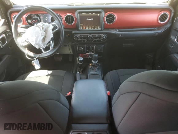 2022 Jeep Gladiator Rubicon с VIN 1C6JJTBGXNL155407, выставлен на аукционе Copart как лот 57522915 с пробегом 12 809 миль миль и Списание • Salvage title. История ставок и продаж доступна на DreamBid. Изображение 8.