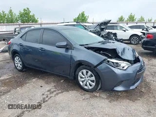 2016 Toyota Corolla L with VIN 5YFBURHE4GP481680, listed as a IAAI auction lot 42264002 with 125,550 mi miles and . Bid and sale history available at DreamBid. Image 1.